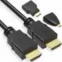 Retoo Kabel hdmi 2.0 4k adaptery mini micro uhd 1.5m Sklep on-line