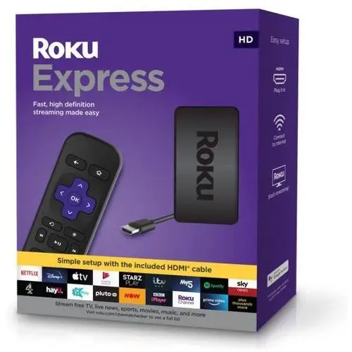 Roku Express Odtwarzacz Stick Amazon Disney Hbo