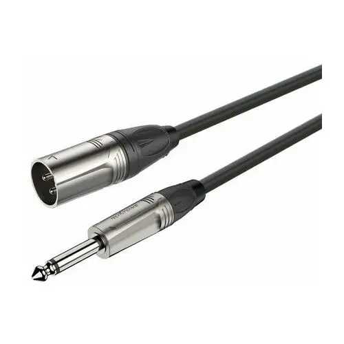Roxtone kabel audio 10m Jack 6.3mm Mono, XLR 3-pin męski DMXJ250L10