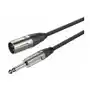 Roxtone kabel audio 10m Jack 6.3mm Mono, XLR 3-pin męski DMXJ250L10 Sklep on-line