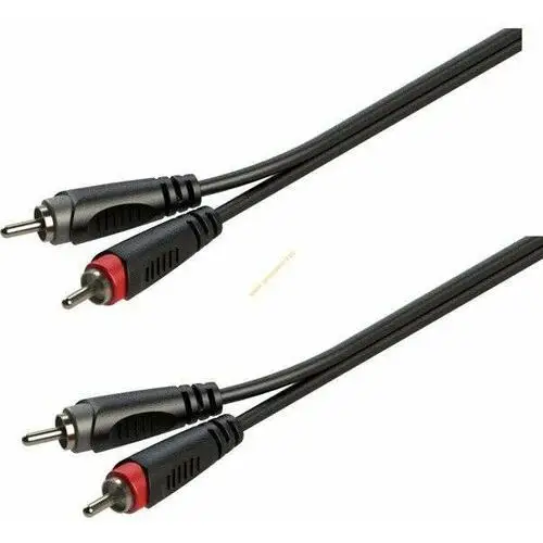 Kabel audio 2 x Wtyk RCA / 2 x Wtyk RCA 3m Roxtone SACC130L3