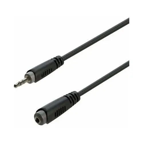 Kabel audio 6m wtyk jack 3.5mm stereo, gniazdo jack 3.5mm stereo racc260l6 Roxtone