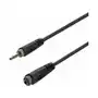 Roxtone Kabel audio Jack 3.5mm stereo / gniazdo Jack 3.5mm stereo 3m RACC260L3 Sklep on-line