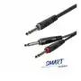 Roxtone Kabel audio jack 6.3mm stereo / 2 x jack 6.3mm mono 6m sayc100l6 Sklep on-line