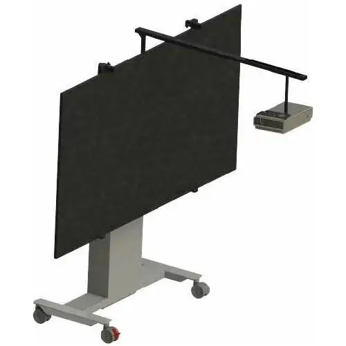 Uchwyt do zamocowania tablicy interaktywnej i projektora do stojaków z serii mobilift – mbl - shrt-100 Sabaj system