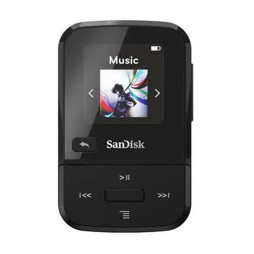 SANDISK MP3 CLIP SPORT GO 32GB Czarny, SDMX30-032G-E46K