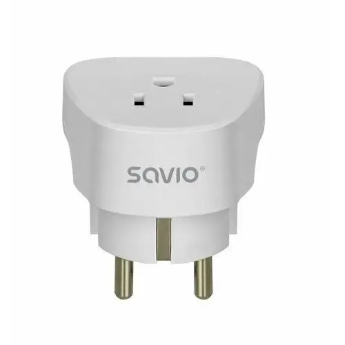 Savio Adapter podróżny ap-01 gniazdo us – wtyk eu