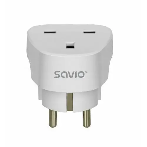 Adapter podróżny Savio AP-02 gniazdo UK - wtyk EU