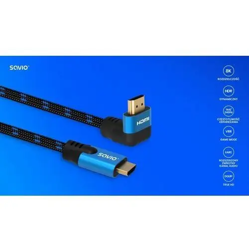 Kabel HDMI - HDMI SAVIO 3 m, 1_757765