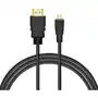 Savio Kabel HDMI (M) - micro HDMI (M) 1,5m CL-177 Czarny, AKSAOVHSAVCL177 Sklep on-line