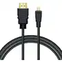 SAVIO KABEL HDMI - MICRO HDMI 2M CZARNY CL-40/M Sklep on-line