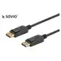 Savio Kabel video cl-136 displayport displayport 2m kolor czarny Sklep on-line