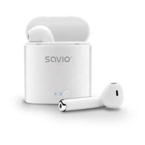 Słuchawki douszne SAVIO TWS-01 Biały +