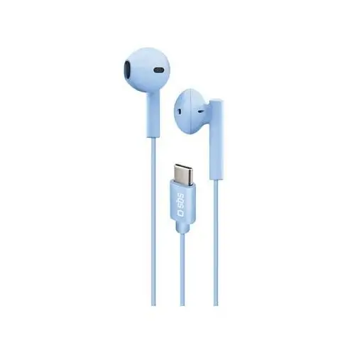 Słuchawki przewodowe SBS Studio Mix 65 USB-C Niebieski