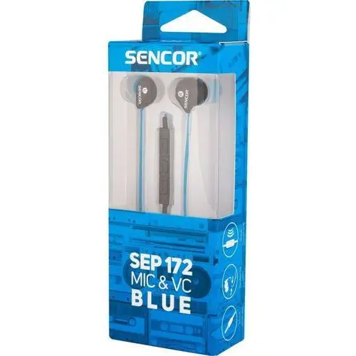 Sencor SEP 172 VCM BLUE EARPHONES SENCOR