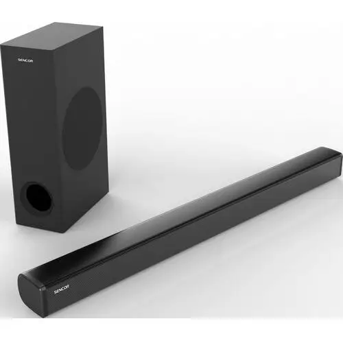 Sencor soundbar z bezprzewodowym subwooferem ssb 5500bw 2.1ch 160watt