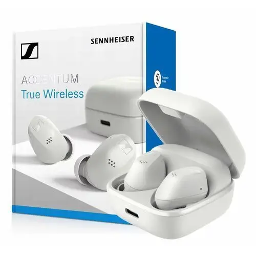 Sennheiser Accentum True Wireless Dokanałowe Bluetooth 5.3 Biały