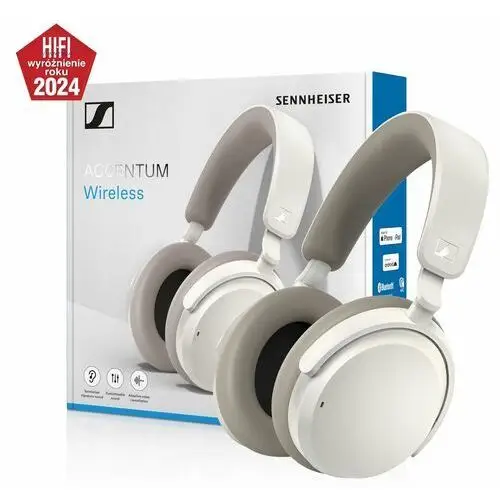 Sennheiser ACCENTUM Wireless Nauszne Bluetooth 5.2 Biały