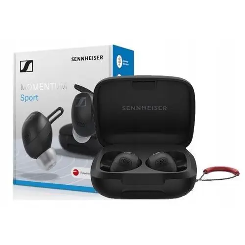 Sennheiser Momentum Sport Black Polar Hybrid Anc aptX 110dB IP55 3xmic