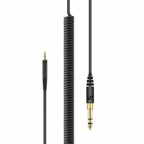 SENNHEISER oryginalny kabel spiralny 3m 3.5mm + adapter 6.3mm do HD 400 PRO - SALON SENNHEISER WARSZAWA