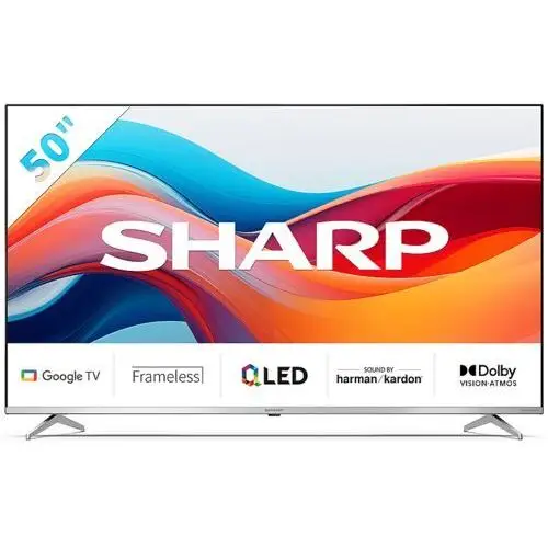 Telewizor qled 50gp6465e 50" 4k google tv quantum dot Sharp