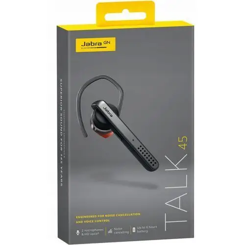 Słuchawka Bluetooth Jabra Talk 45 Black Edition