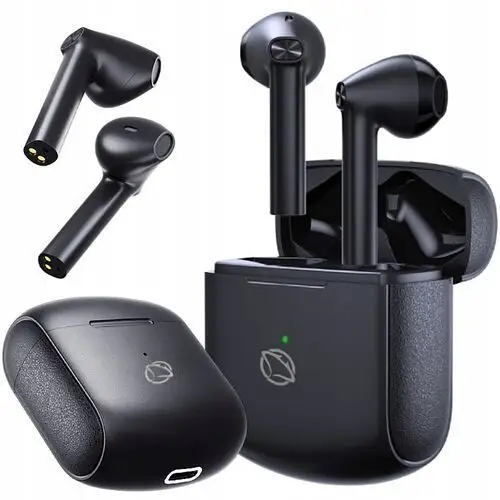 Słuchawki bezprzewodowe Bluetooth 5.3 Manta Rytmo X douszne Tws powerbank
