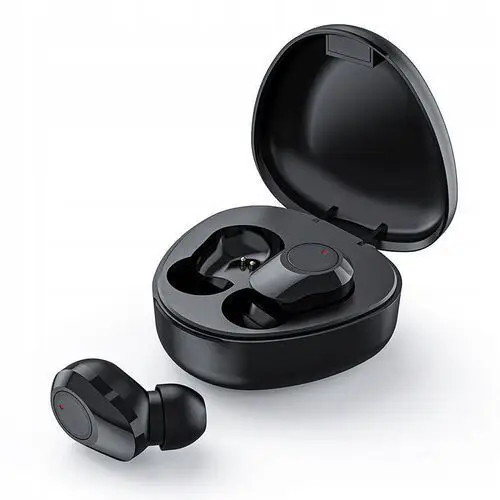 Słuchawki bezprzewodowe bluetooth stereo Tws M9 stacja dokująca czarne
