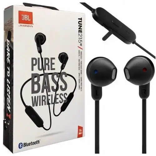 Słuchawki bezprzewodowe dokanałowe Jbl 215BT Bass