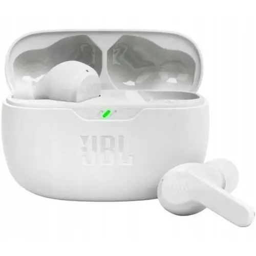 Słuchawki bezprzewodowe douszne Jbl Vibe Beam Białe White 32h Perfect Fit