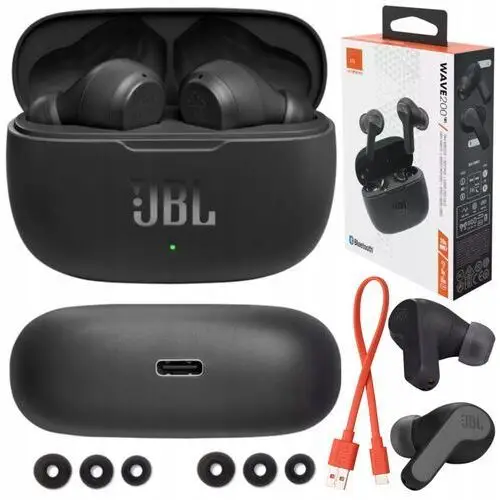 Słuchawki bezprzewodowe Jbl Wave 200 Tws Mikrofon Do Biegania Bluetooth