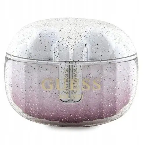 Słuchawki Bluetooth Guess Glitter Gradient Tws stacja dokująca różowe