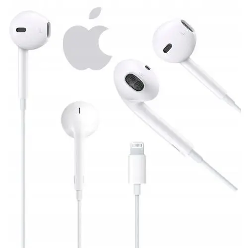 Słuchawki Douszne Apple EarPods Lightning Iphone X 11 12 13 14 Pro Pro Max