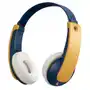 Słuchawki JVC HAKD10WYE (dla dzieci, nauszne, bluetooth, yellow/blue), HAKD10WYE Sklep on-line