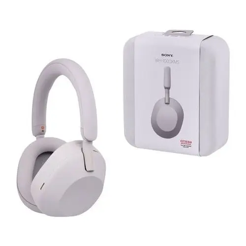 Słuchawki Sony WH-1000XM5 nauszne bluetooth srebrne