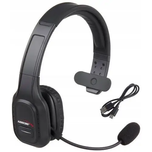 Słuchawki Z Mikrofonem Do Nauki Pracy Zdalnej Bt Bluetooth Audiocore AC864