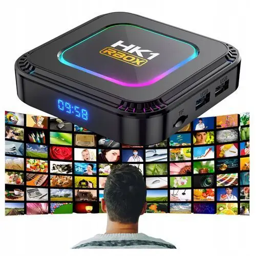 Smart Box Tv 4K Android 10 Wifi Bt Przystawka Tv