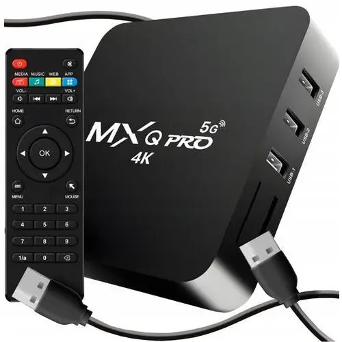 Smart Tv Box Mxq Pro S905X 4K Android 11 1+8GB Wifi Netflix Przystawka Pl