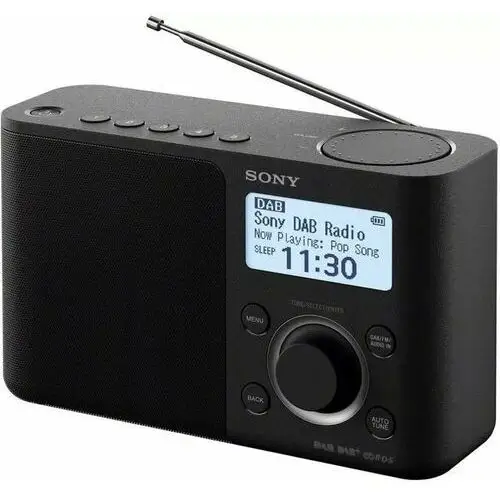 Sony Radio xdr-s61d dab+ fm bass-reflex przenośne