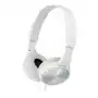 Sony MDR-ZX310AP słuchawki z mikrofonem, nauszne, białe Sklep on-line