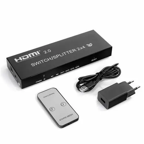 Matrix hdmi 2/4 sph-m241 4k 60hz Spacetronik