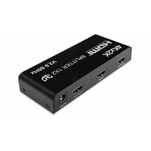 Spacetronik Rozgałęźnik hdmi 1x2 4k hdr 1/2 rozdzielacz splitter adapter