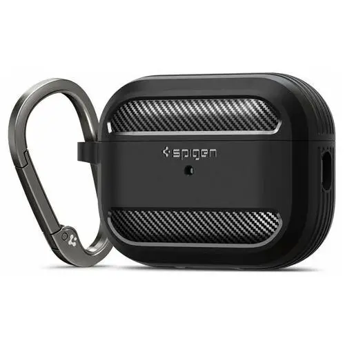 Etui na słuchawki SPIGEN Rugged Armor Apple Airpods Pro 1/2 Czarny