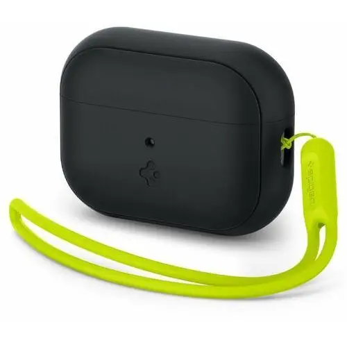 Etui na słuchawki SPIGEN Silicone Fit Strap do Apple Airpods Pro 1/2 Czarno-zielony