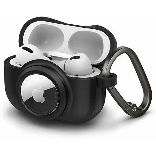 Etui na słuchawki SPIGEN Tag Armor Duo Apple Airpods Pro 1/2 & Airtag Czarny