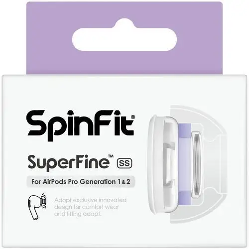 SpinFit SuperFine do AirPods Pro 1&2 Gen r. Ss