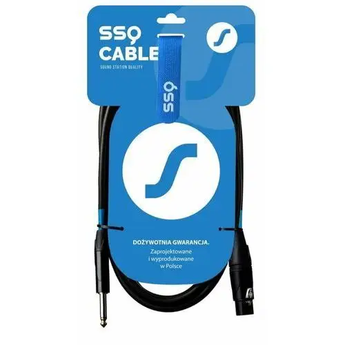 SSQ XZJM10 - Kabel Jack MONO - XLR Żeński 10 metrowy