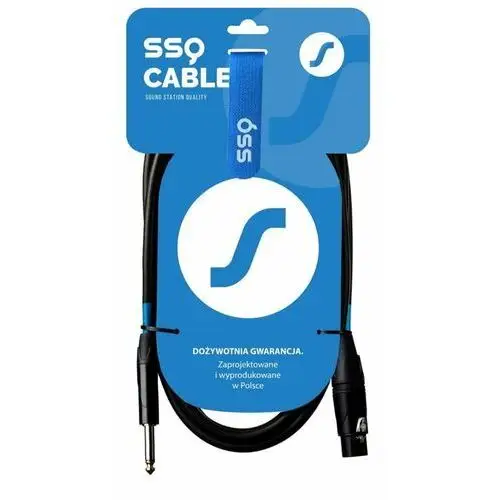 Ssq xzjm5 - kabel jack mono - xlr żeński 5 metrowy Sound station quality (ssq)