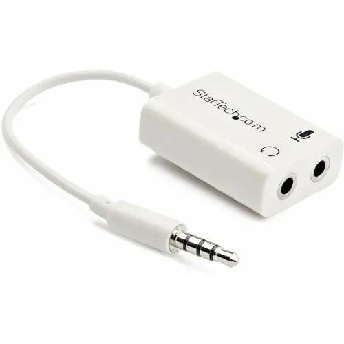 Muyhsmffadw - adapter słuchawkowy, biały Startech