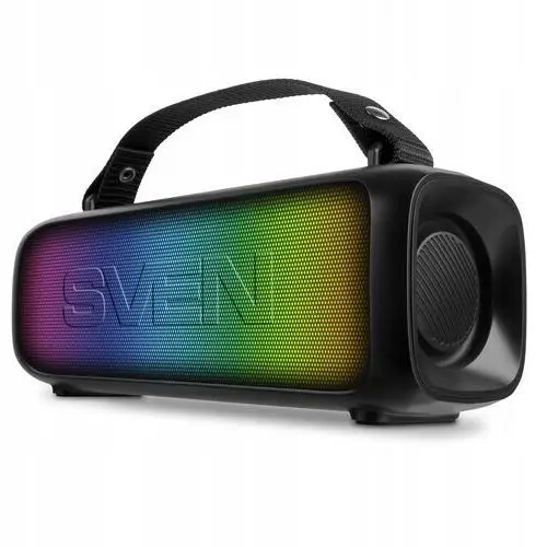 Sven PS-235 bezprzewodowy głośnik bluetooth, przenośny, radio Fm, Usb, Led